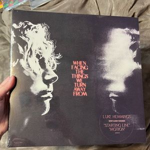 When Facing The Things We Turn Away From Luke Hemmings LP BLACK **SEALED**